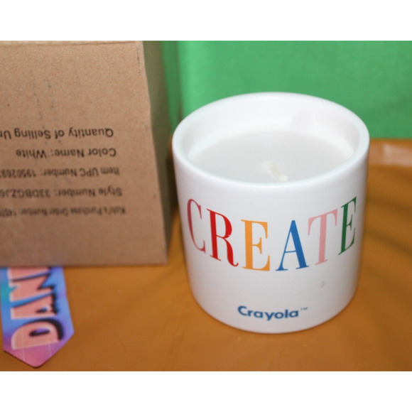 Crayola For Kohl's Create Sugared Citrus Scented Candle - Picture 1 of 2